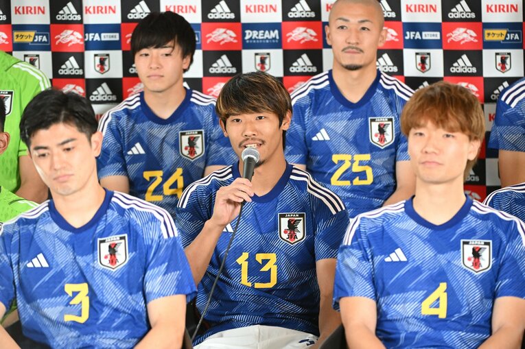 守田英正　©JFA