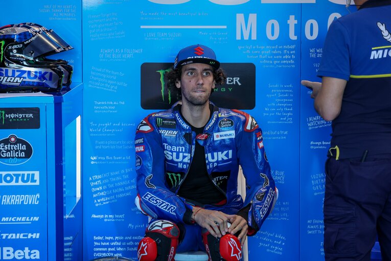 バレンシアGPのアレックス・リンス　photograph by Satoshi Endo