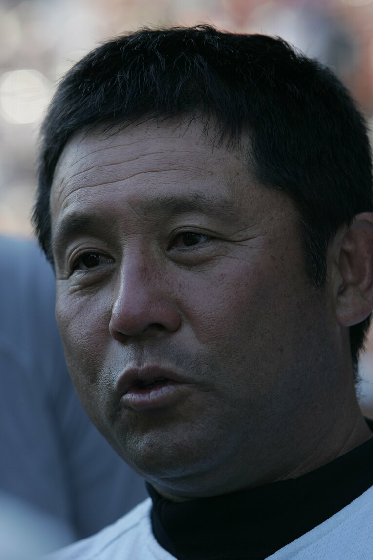 広陵高校の中井哲之監督（2007年）　©Hideki Sugiyama