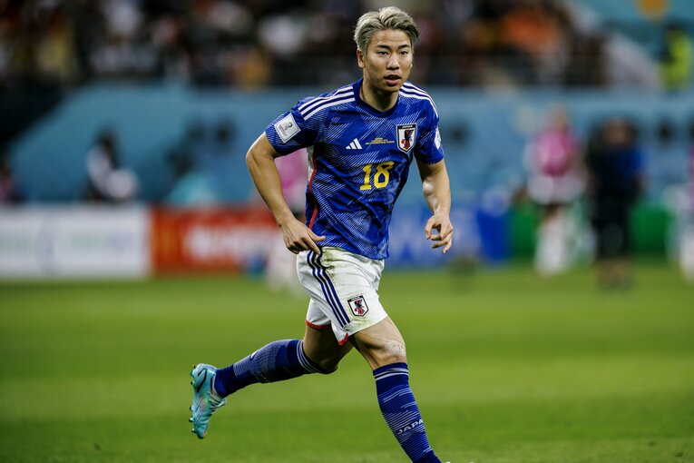 途中出場した浅野　©Kiichi Matsumoto/JMPA