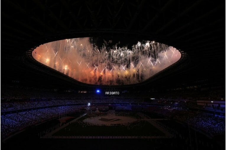 新着写真で振り返る東京五輪閉会式(32) ／ photograph by JMPA