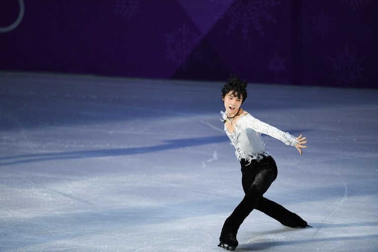 平昌五輪のエキシビション「notte stellata」©Asasmi Enomoto/JMPA