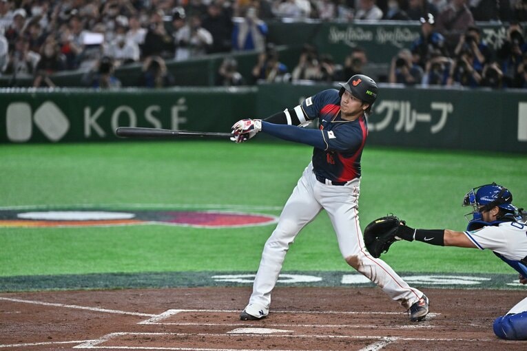 何度見てもえげつない…大谷ホームランの連続写真（右へつづきます）©Hideki Sugiyama