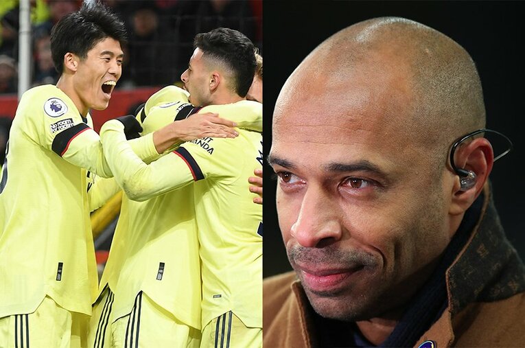 リバプール戦に続きユナイテッド戦も勝ち点を落とした。しかし冨安健洋とアーセナルには確実に未来が見えている ／ photograph by Getty Images