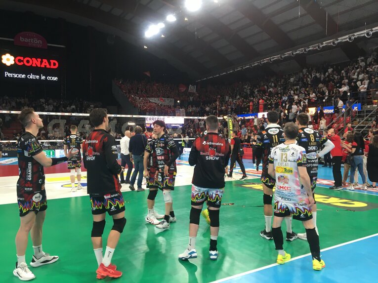 セリエA・プレーオフ準決勝第5戦　©︎Yuge Takashi