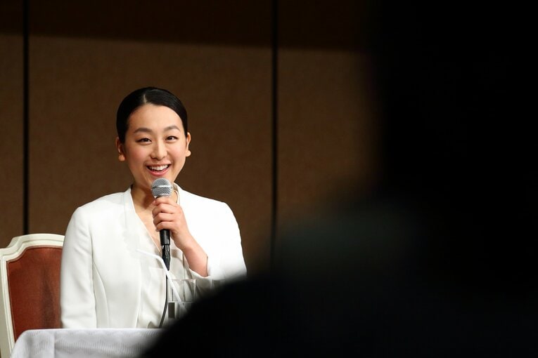 浅田真央　引退会見　(C)Shigeki Yamamoto