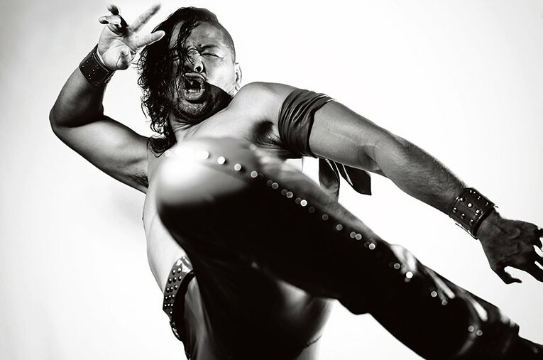 プロレス2016特集 中邑真輔 アメリカ現地で密着取材＆撮影（NumberPLUS 2016.08） ／ photograph by Tadashi Shirasawa