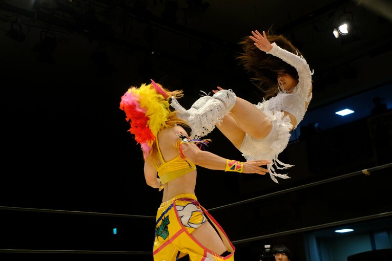 高校3年生の女子プロレスラー・心希（しんの）【スワイプするとそのほかの写真もご覧になれます】©Norihiro Hashimoto