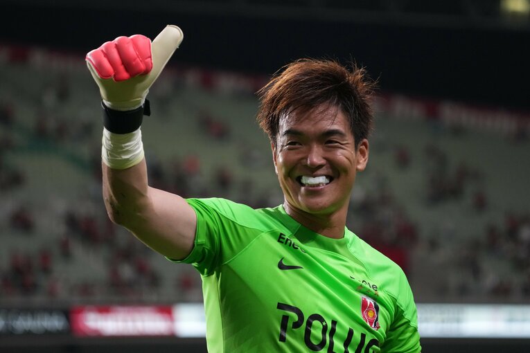 今季のJリーグで、西川周作は圧倒的なパフォーマンスを見せている　©Masashi Hara/Getty Images