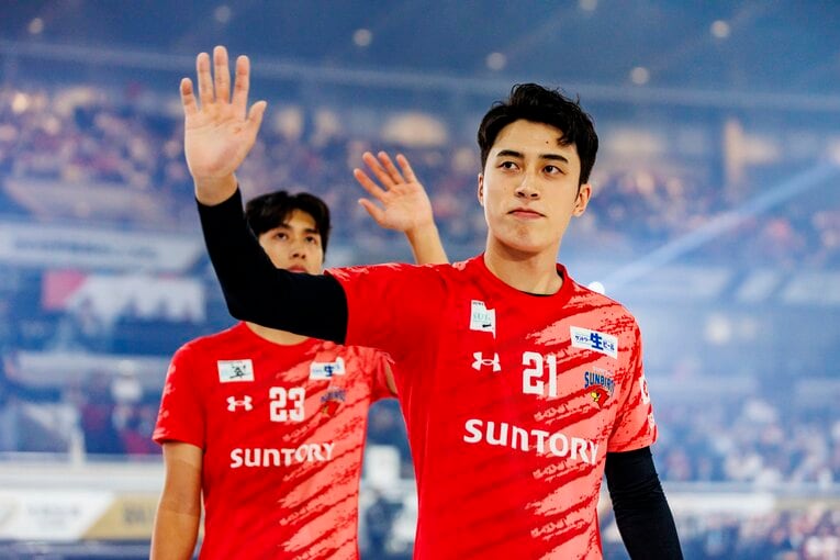 高橋塁（サントリーサンバーズ大阪）©︎Kiichi Matsumoto