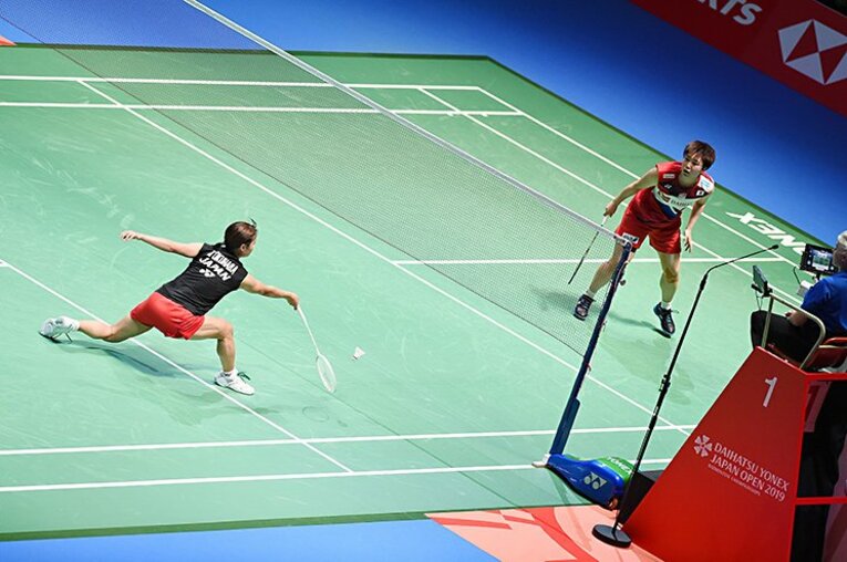 昨年7月のジャパンオープンでは奥原希望を破り、6年ぶりの優勝を果たした ／ photograph by Itaru Chiba