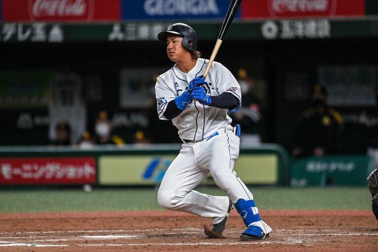 ロッテ・愛斗（昨年まで西武。花咲徳栄→2015年ドラフト4位）　©Nanae Suzuki