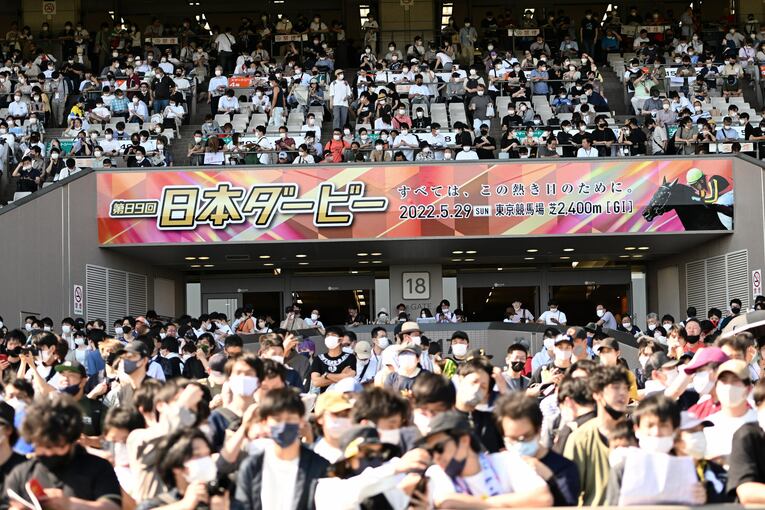 ドウデュースが制した2022年の日本ダービー　©Keiji Ishikawa