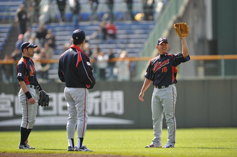 松坂大輔とイチロー　©︎Hideki Sugiyama