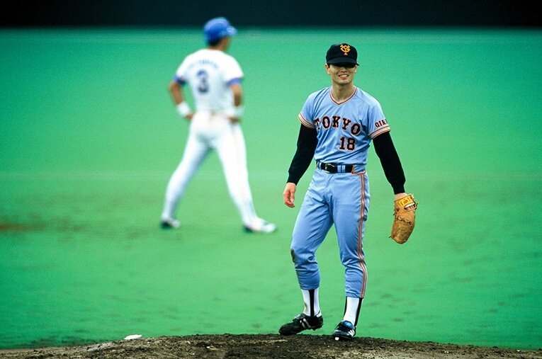 桑田真澄／巨人 ／ photograph by Sports Graphic Number