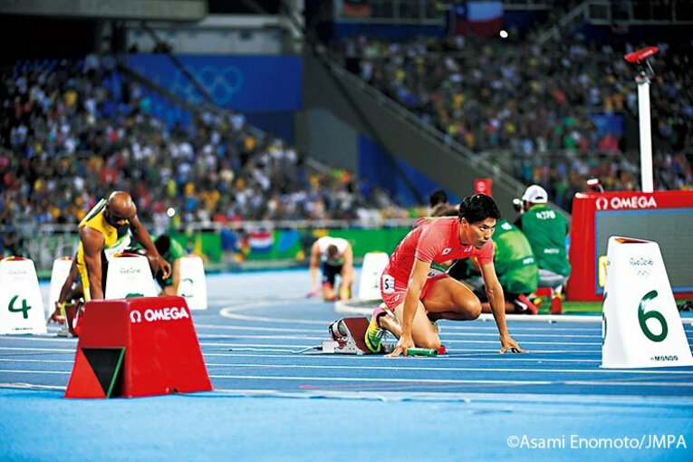 日本新9秒95・山縣亮太が29歳に 「高校生の頃、朝原宣治さんのマネしていました」つながっていた北京とリオの4×100mリレー(2)