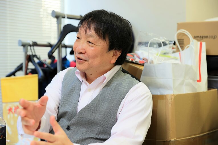 大橋ジムの大橋秀行会長　©Shigeki Yamamoto