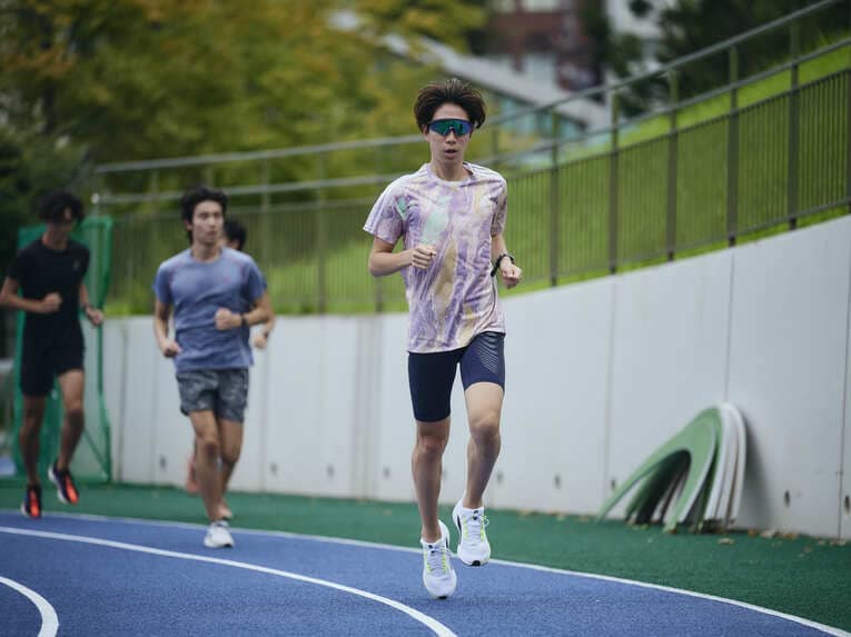 慶應大2年の成沢翔英　©Yuki Suenaga