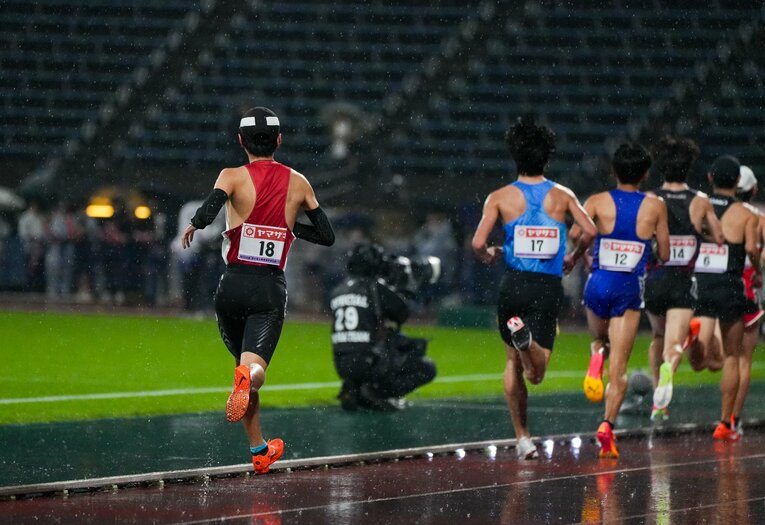 日本選手権には目新しい日本生命のユニフォームで登場した　©Satoshi Wada