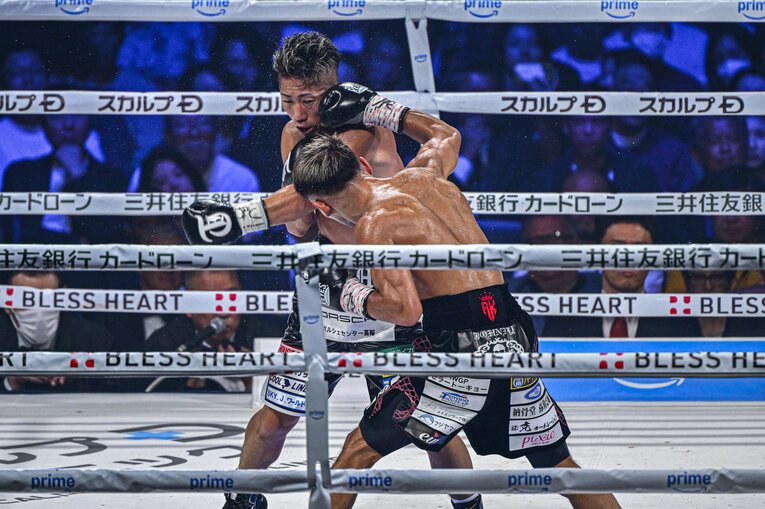 井上拓真vs.堤聖也（WBA世界バンタム級タイトルマッチ）©Takuya Sugiyama