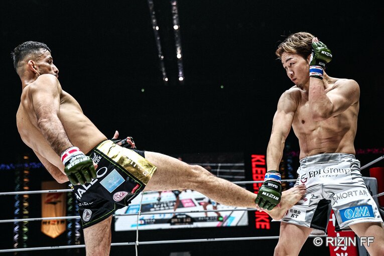 『超RIZIN.4』朝倉未来vs.クレベル・コイケ　©RIZIN FF