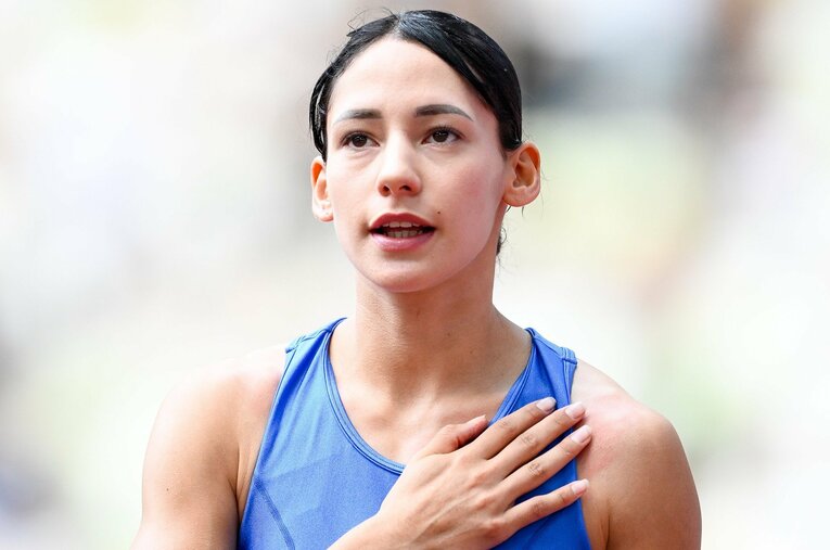 初の日本選手権で3位となった日体大3年のフロレス・アリエ。日本一を狙うプレッシャーは想像以上に大きかったという ／ photograph by Nanae Suzuki