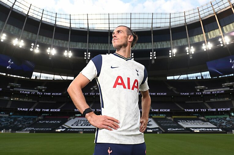 レアル・マドリーで不遇をかこったベイル。古巣トッテナムでかつての輝きを取り戻したい ／ photograph by Getty Images