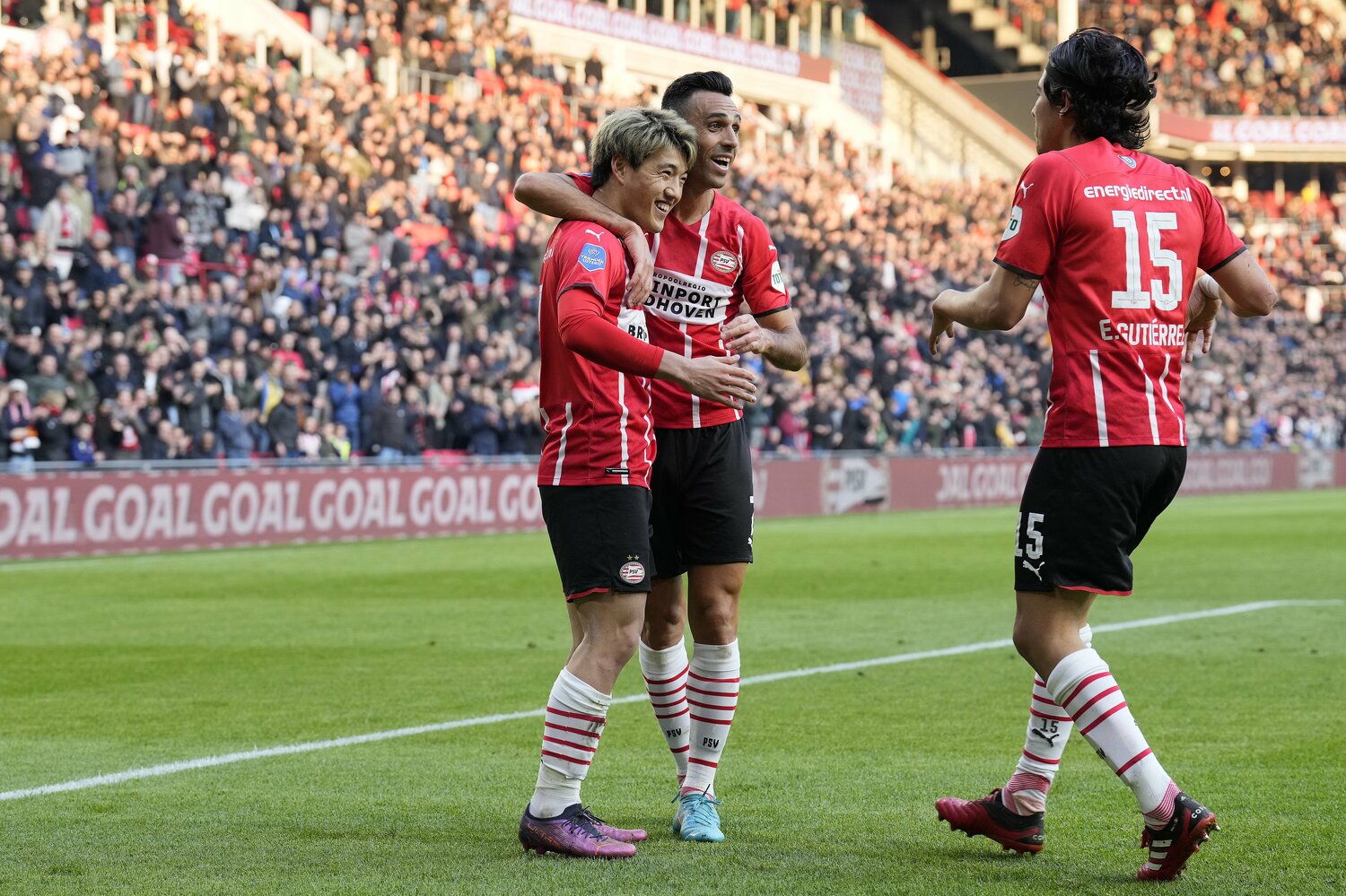 所属クラブのPSVで今季リーグ戦6ゴールと、好調を維持している堂安律　©Getty Images