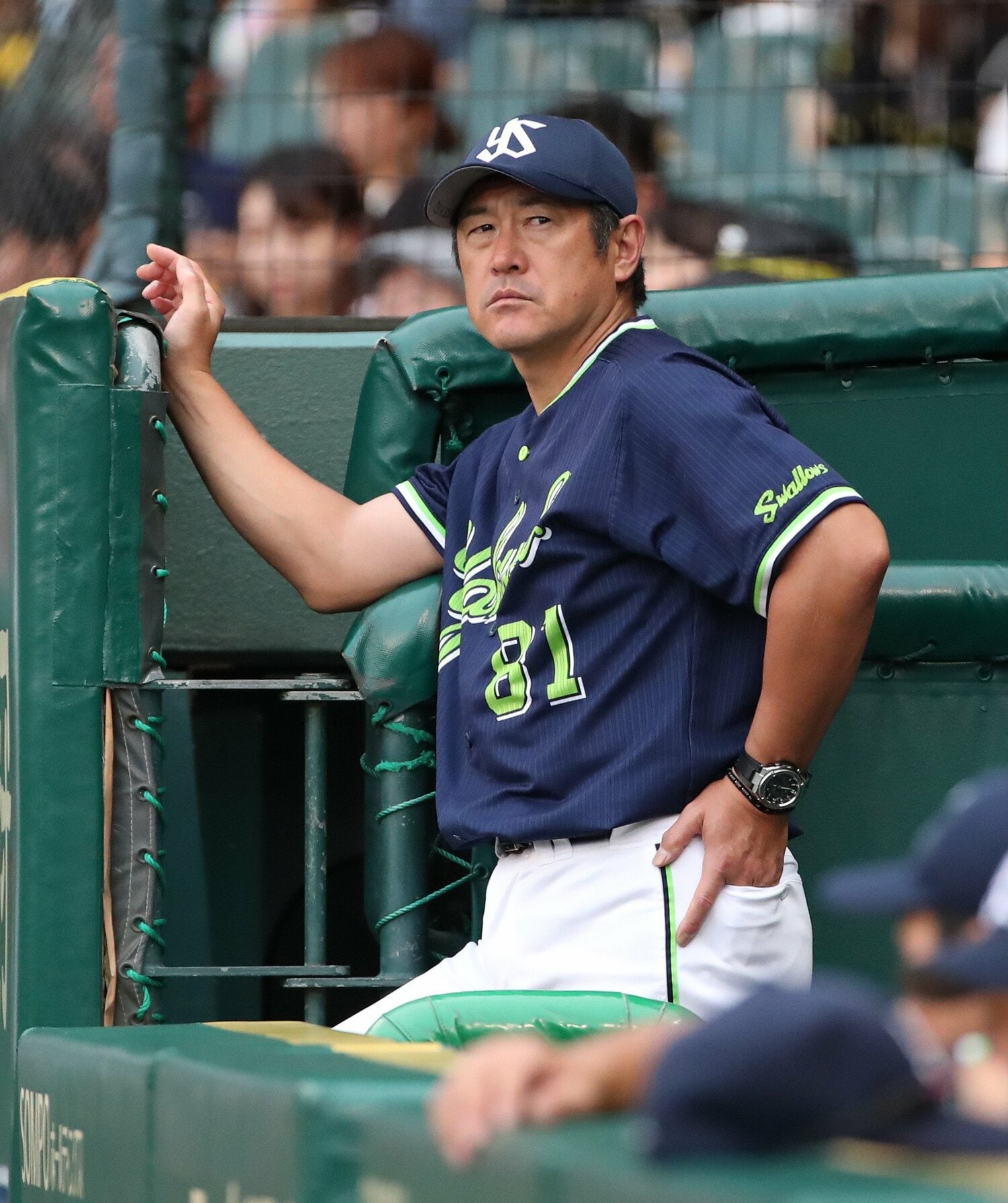 ヤクルト時代 ©JIJI PRESS