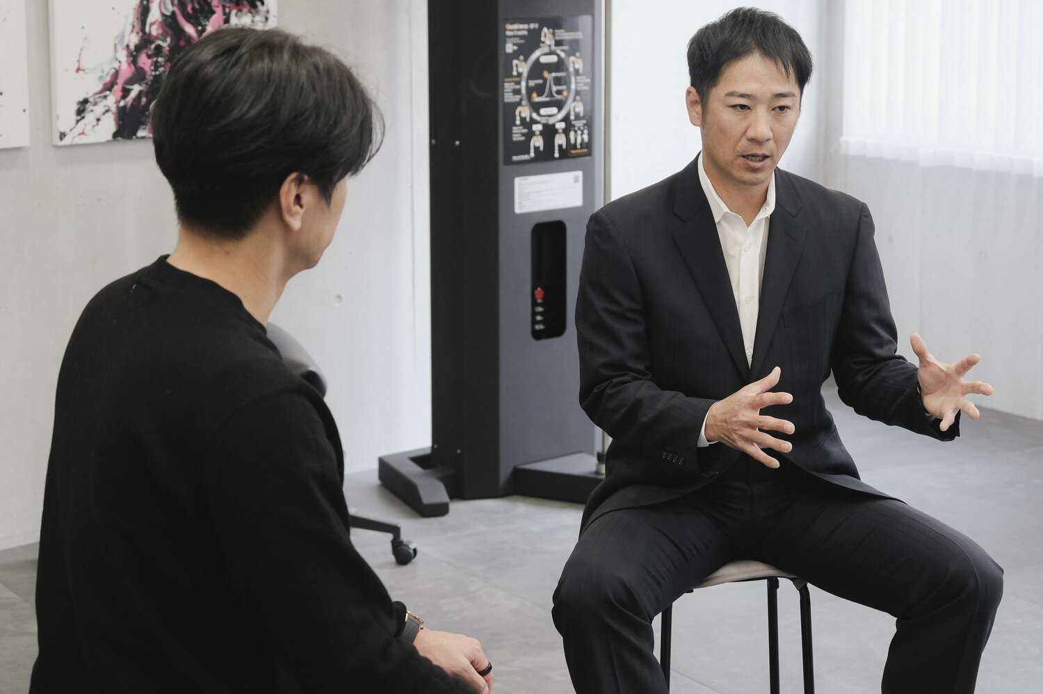 熟考の末、コーチ就任の要請を引き受けたという西岡剛。すでに目線は来季に向いている　©︎Wataru Sato