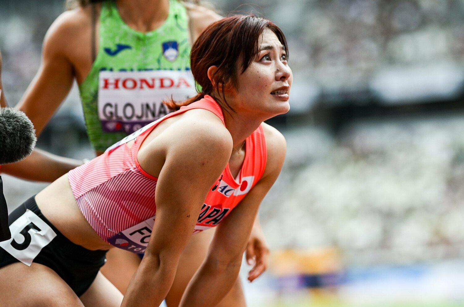 「勝つことへの“怖さ”があった」世界陸上100mハードルで準決勝進出　福部真子（29歳）が語っていた「復活の過去」…高校で全国3連覇→大学でスランプに＜Number Web＞ photograph by Nanae Suzuki