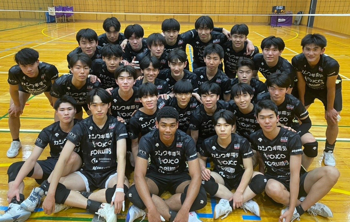 3年ぶりの春高バレーに意気込む愛工大名電バレーボール部（筆者撮影）