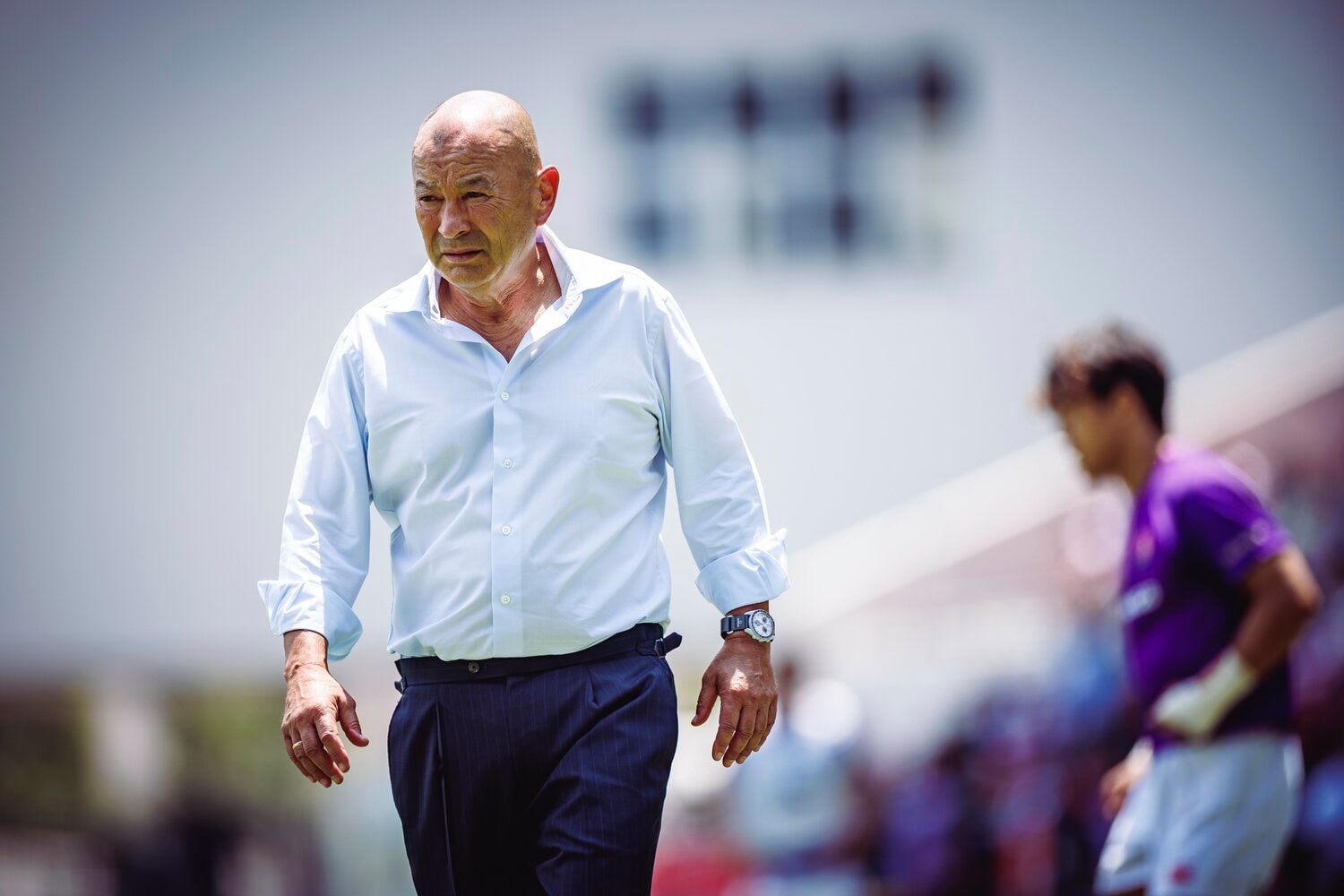 ラグビー日本代表の世代交代に着手するエディー・ジョーンズHC　©︎Kiichi Matsumoto