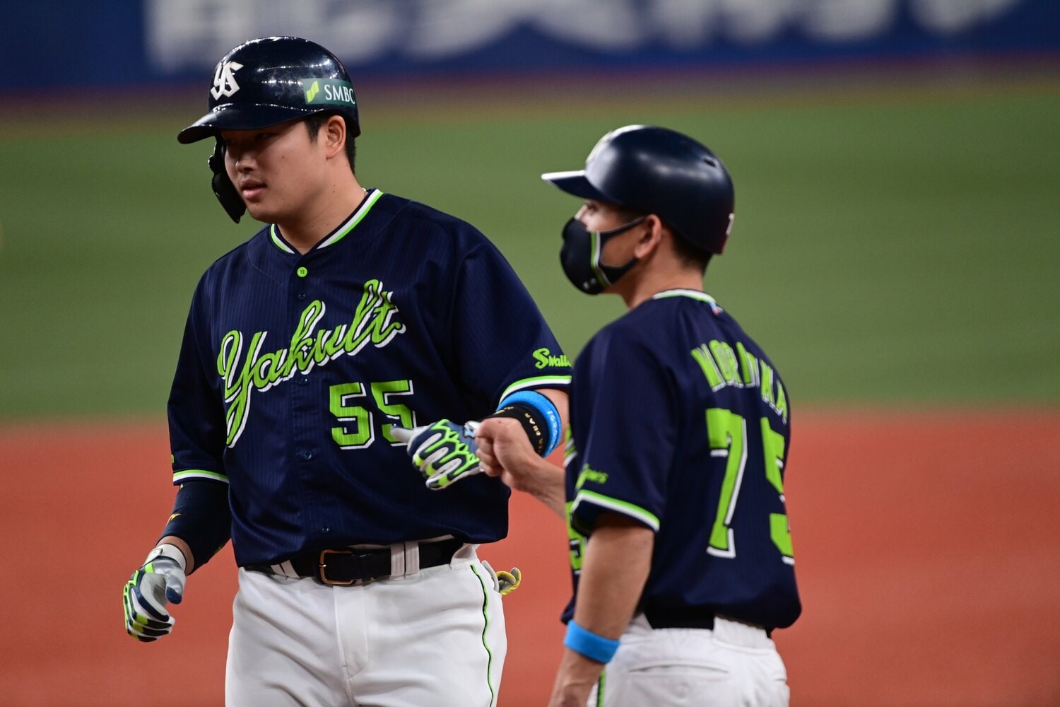 高卒5年目のシーズンを迎えるヤクルト村上 ©Nanae Suzuki