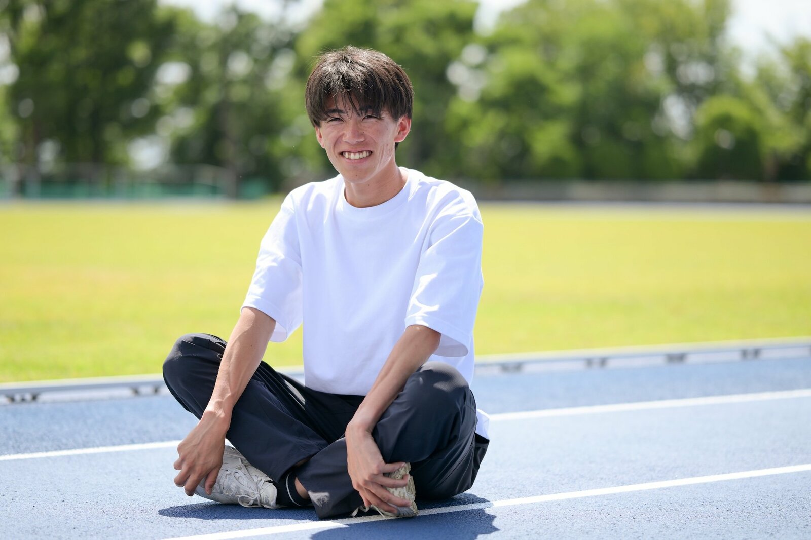 自然体でインタビューに答えてくれた近藤 ©️Nanae Suzuki