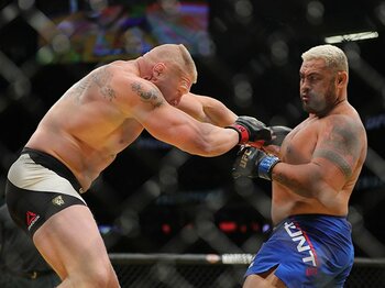 UFCでハントvs.レスナーが実現！4000億円買収劇に漂う格闘ロマン。＜Number Web＞ photograph by Getty Images