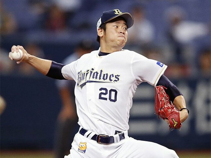 フォークと菅野智之直伝スライダー。オリ近藤大亮は“変化球の男”だ！＜Number Web＞ photograph by Kyodo News