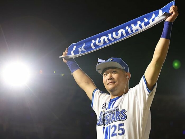 筒香嘉智32歳「アメリカで苦闘→いきなり逆転3ラン」の衝撃…青木宣親、黒田博樹ら日本人メジャーリーガー“NPB復帰戦”と比べてもド派手<Number Web> photograph by JIJI PRESS