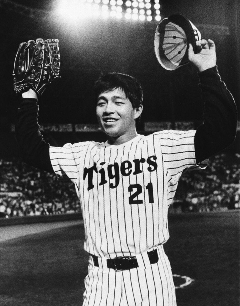 新人時代の遠山　©︎KYODO