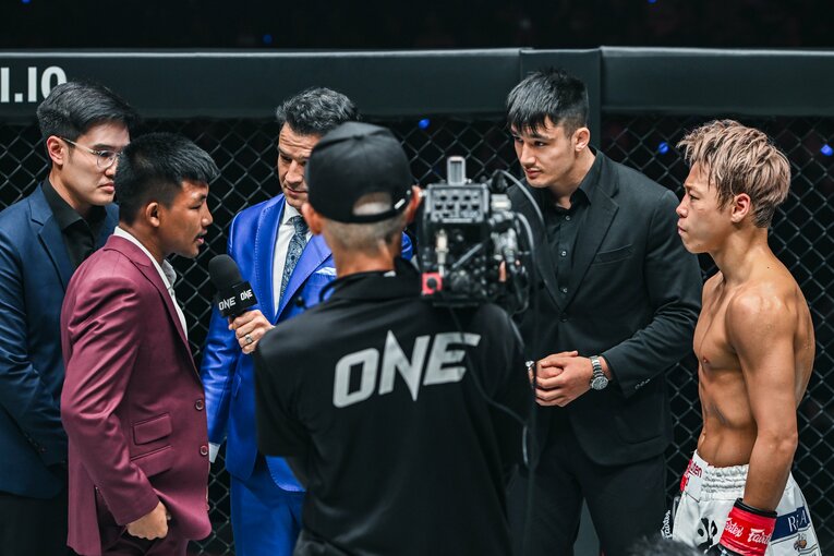 武尊vs.デニス・ピューリック。11月16日、有明アリーナ　©ONE Championship