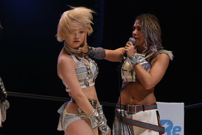 なつぽいがDDM脱退を告げると、ジュリアの目は険しいものに　©Norihiro Hashimoto