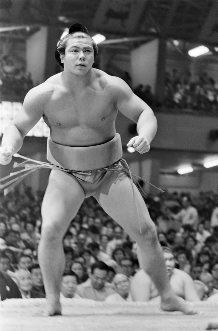 1980年の千代の富士　©JIJI PRESS