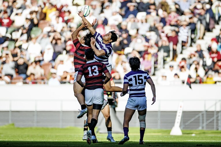 WTB安田昂平（明大4年）©︎Kiichi Matsumoto