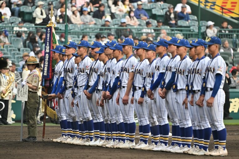 【2024年撮影】「五厘刈りは…チームで統一した」健大高崎　©Hideki Sugiyama