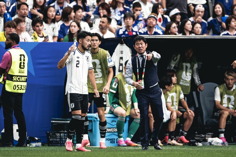 テレビに映らなかったブラジル戦真相…写真は右に続きます　©Kiichi Matsumoto/JMPA