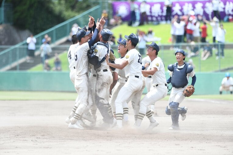 【昨夏の大社】島根大会優勝の瞬間 ©Hideki Sugiyama