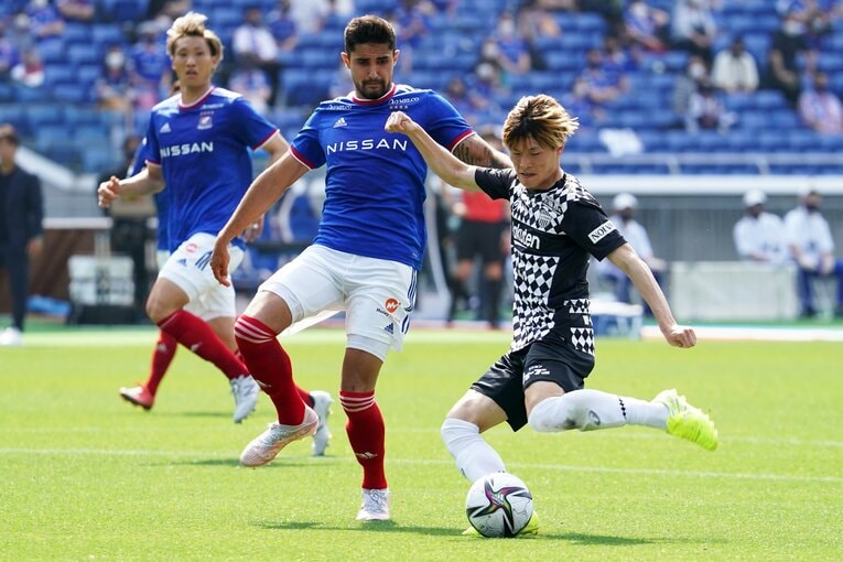 今季、マリノスと対戦した古橋©GettyImages