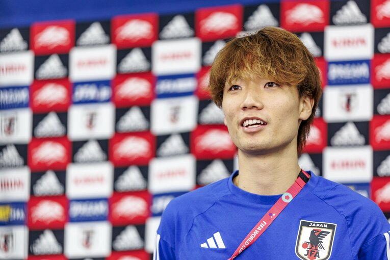 カタールW杯での板倉　©Kiichi Matsumoto/JMPA