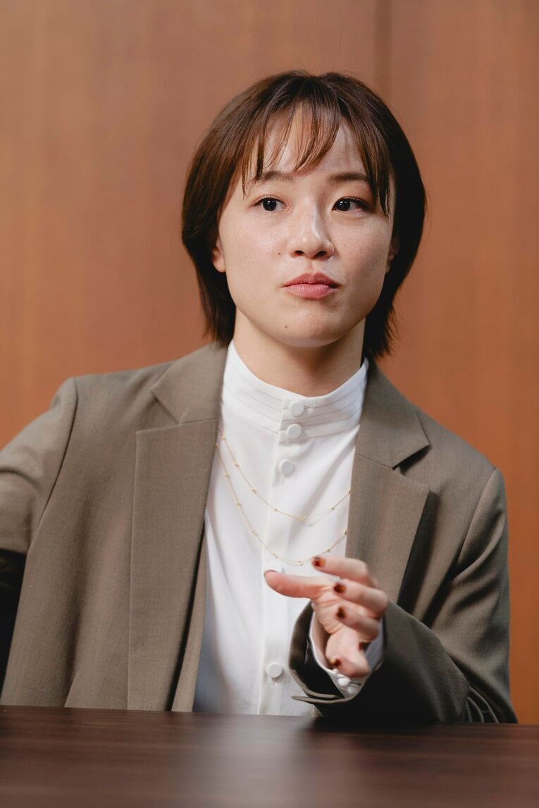 リオ五輪女子レスリング金メダリストの登坂絵莉さん　©Wataru Sato