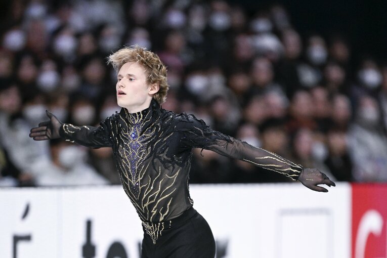 GPファイナルで圧巻の優勝を果たしたイリア・マリニン　©Asami Enomoto